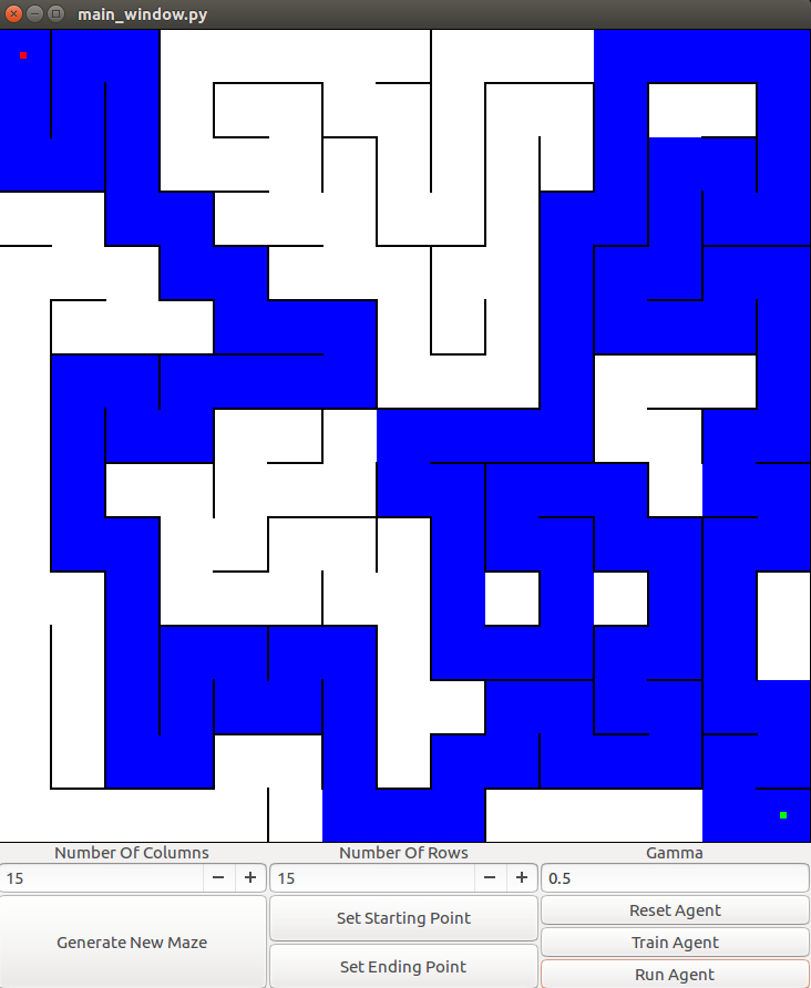 15x15 maze